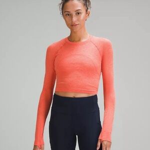 Lululemon Swiftly Tech Cropped Long-Sleeve Shirt 2.0
